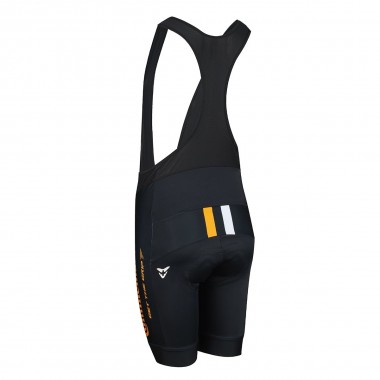 Continental Cycling Bibshorts Noir / Jaune