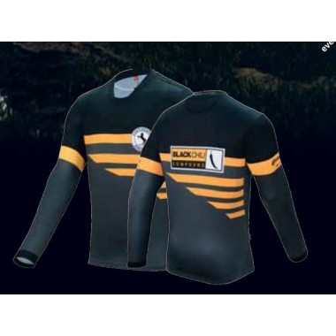 Continental MTB Longsleeve Noir / Jaune