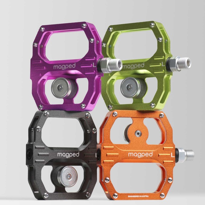 Pedale hotsell vtt magnetique