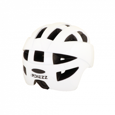 Casque vélo avec visière femme Diezz City color - Casques - Equipements -  Urbain